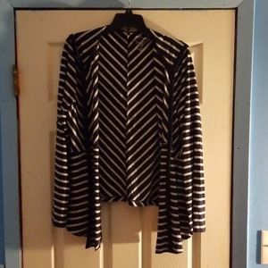 Sweater jacket with hood